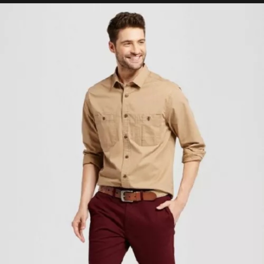 Goodfellow xxl buttons down shirt NWT